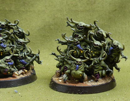 Nurglings painted - Chaos Daemons - Warhammer 40K #5CA