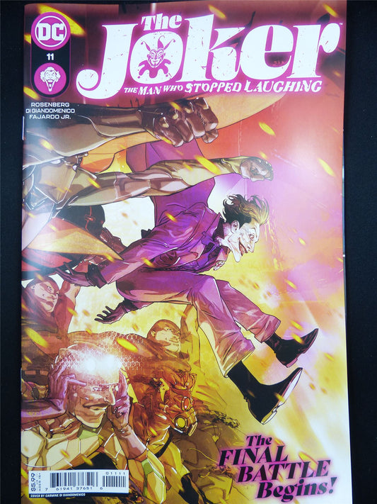 The JOKER The Man Who Stopped Laughing #11 - Dec 2023 DC Comic #12Y