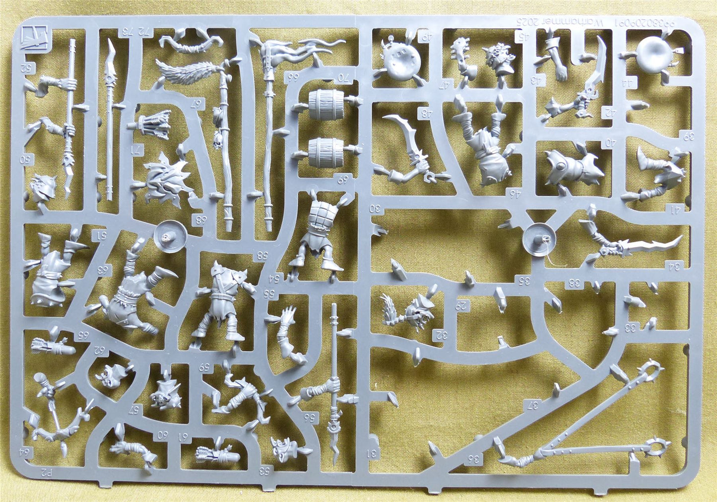 Sunsteala Wheelas with crew on incomplete sprue - Gloomspite Gitz - Warhammer AoS #2QN