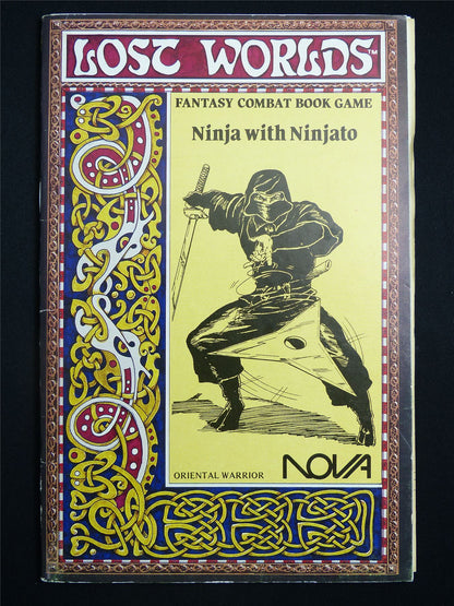 Lost Worlds Fantasy Combat Book: Ninja With Ninjato - Booklet #2TM