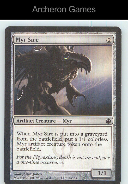 Myr Sire MBS 116 C MTG Card NM/EX+