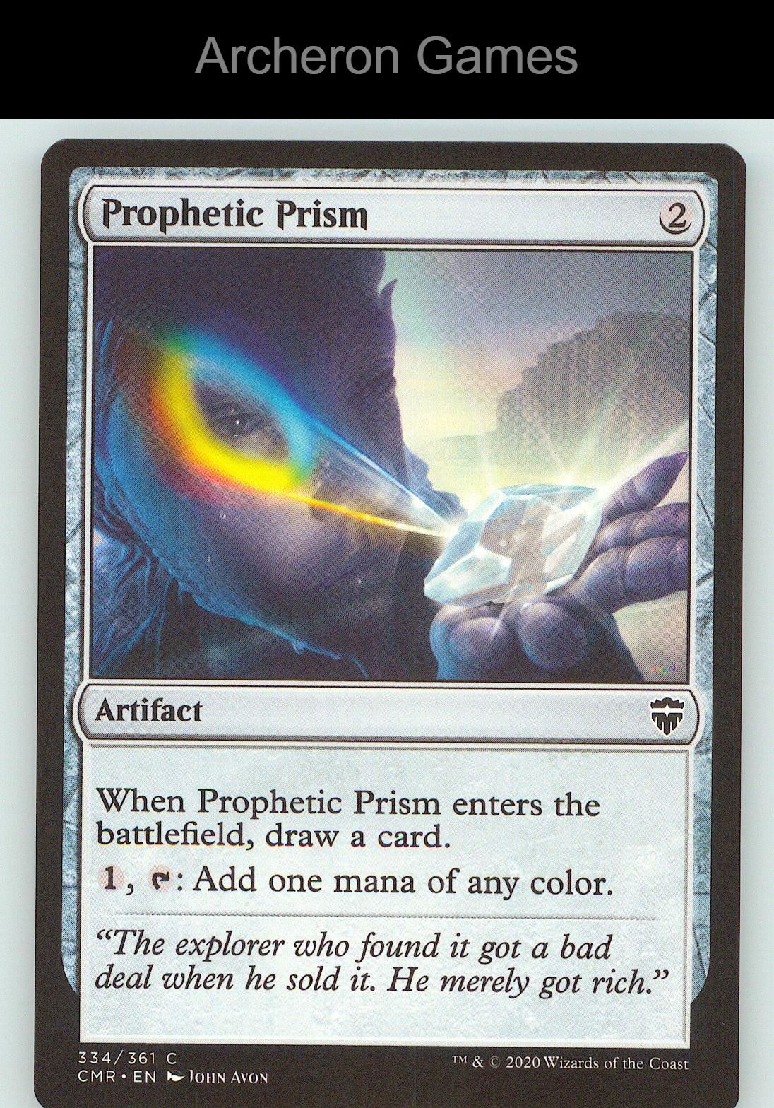 Prophetic Prism CMR 334 C MTG Card NM/EX+