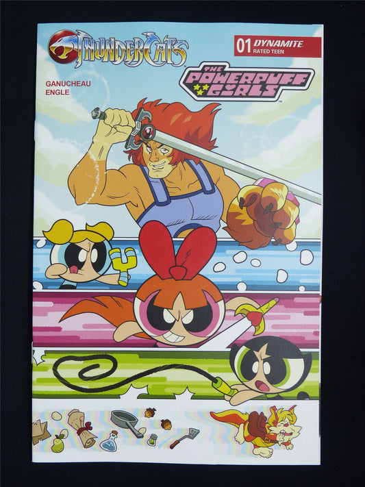 THUNDERCATS Powerpuff Girls #1 Cvr B - Jul 2025 Dynamite Comic #27Z
