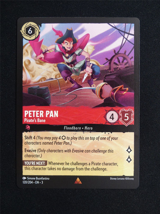 Peter Pan Pirate's Bane 120/204 - Lorcana Card #20E