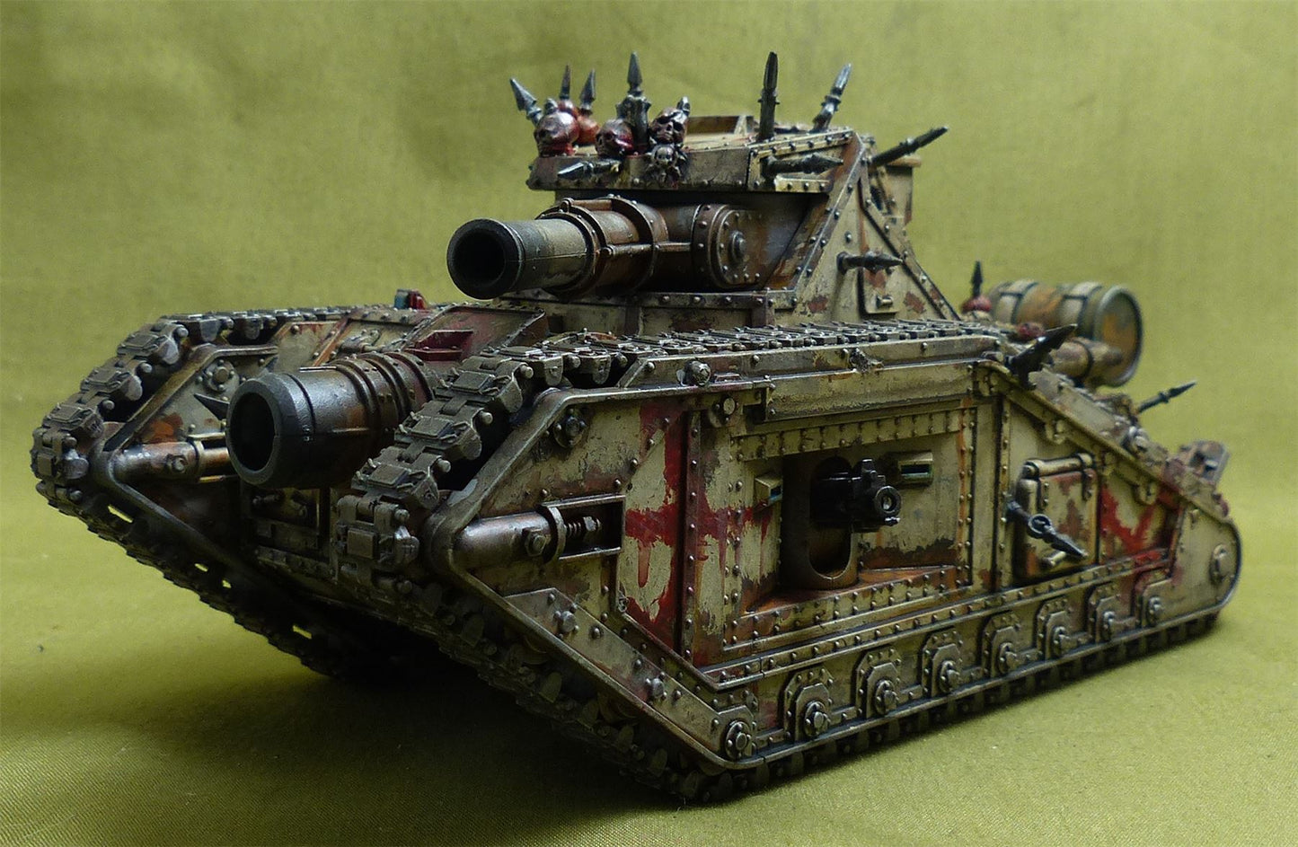 Malcador Heavy Tank painted - Solar Auxilia - Warhammer Horus Heresy #4X0