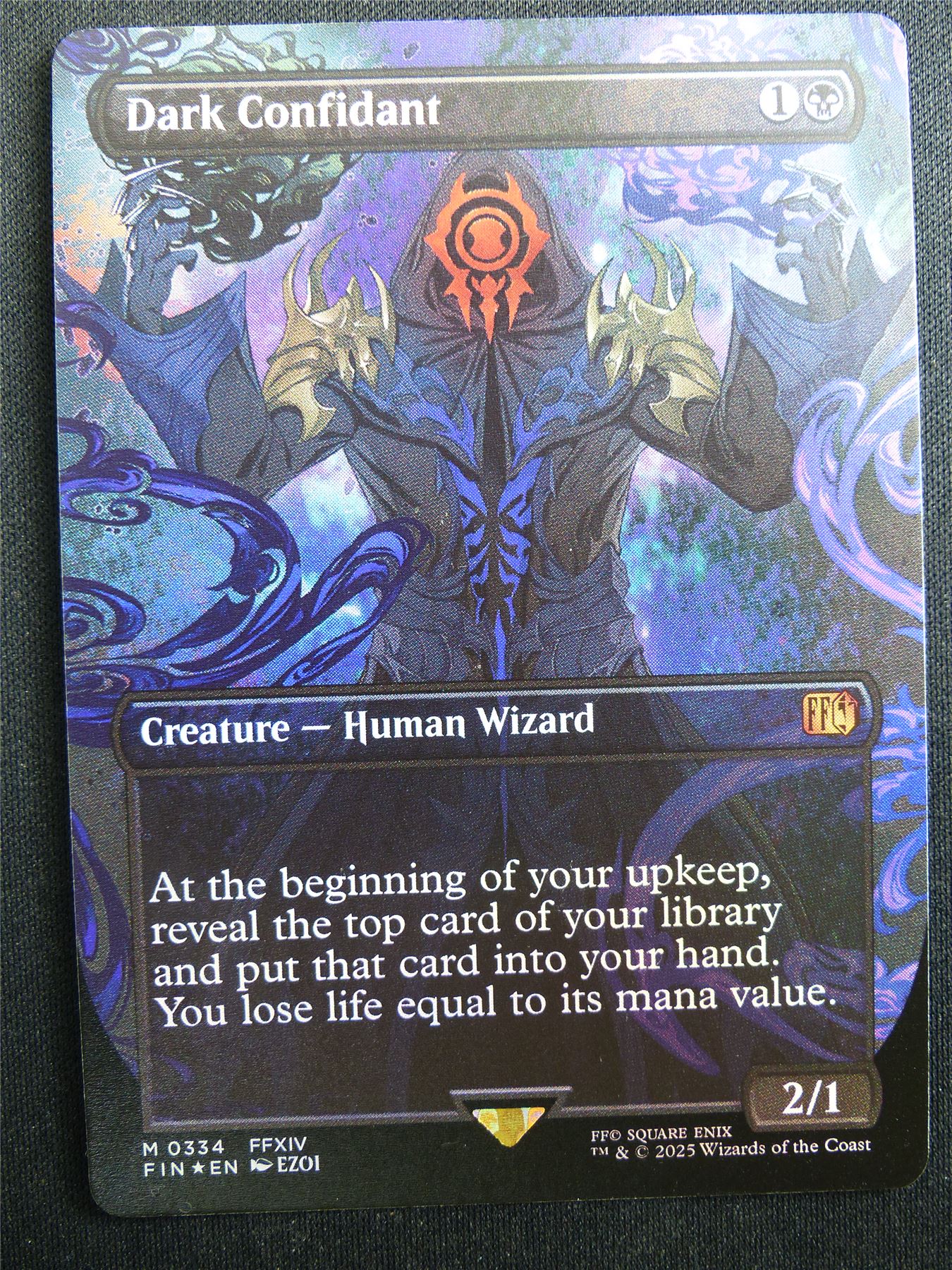 Dark Confidant Borderless Foil - FIN - Mtg Card #3FL