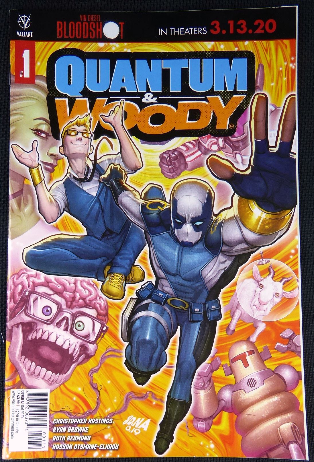 QUANTUM & Woody #1 Cvr A - Valiant Comic #SL