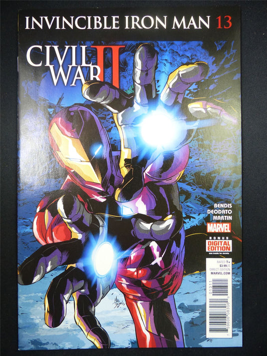 Invincible IRON Man #13 - Civil War 2 - Marvel Comic #GI