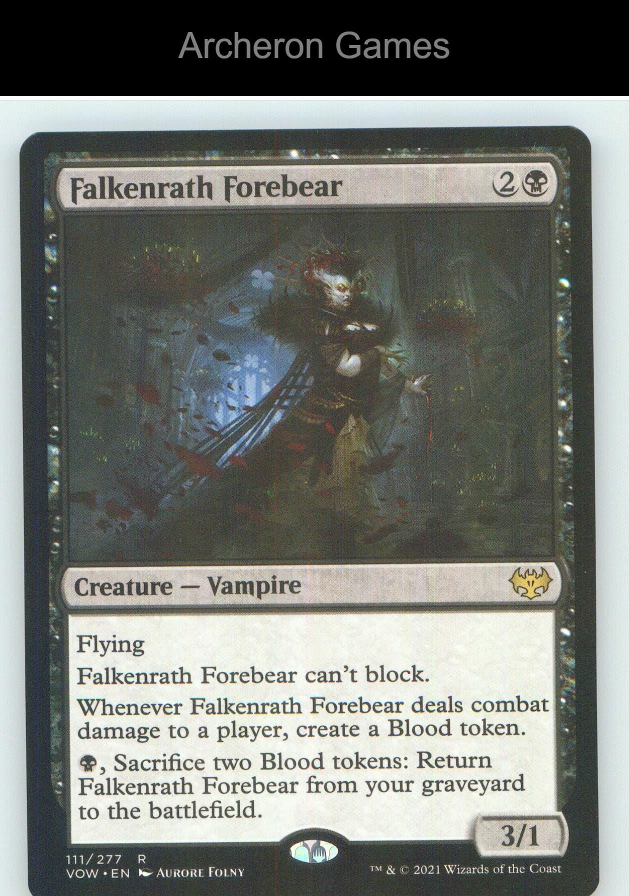 Falkenrath Forebear VOW 111 R MTG Card NM/EX+