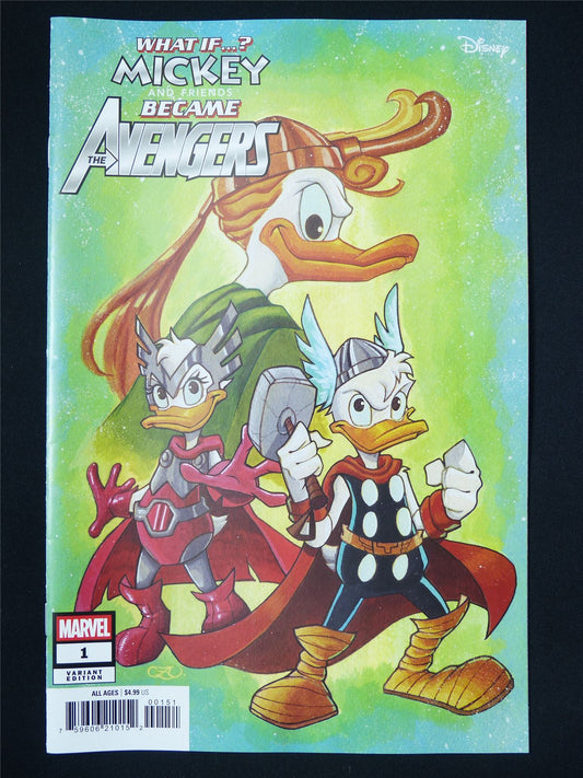 WHAT If? Mickey and Friends Became the Avengers #1 Variant - Marvel Comic #10N