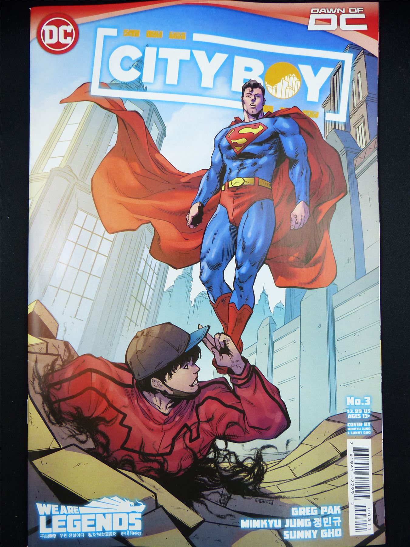 CITY Boy #3 - Oct 2023 DC Comic #2XJ