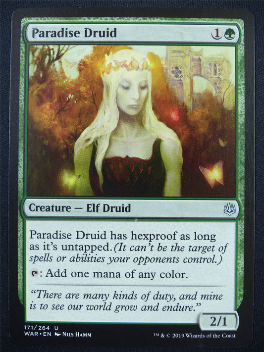 Paradise Druid - WAR - Mtg Card #5FJ