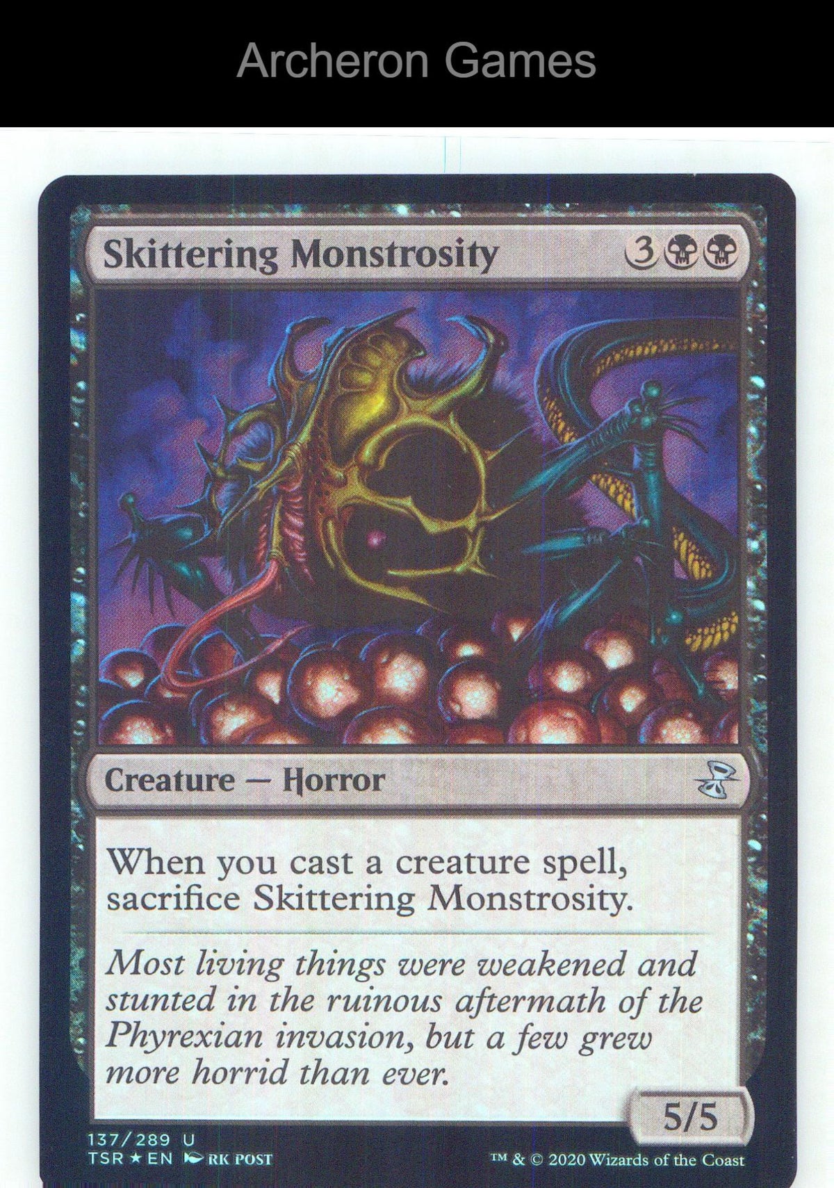 Skittering Monstrosity TSR 137 UC MTG Card NM/EX+ Foil