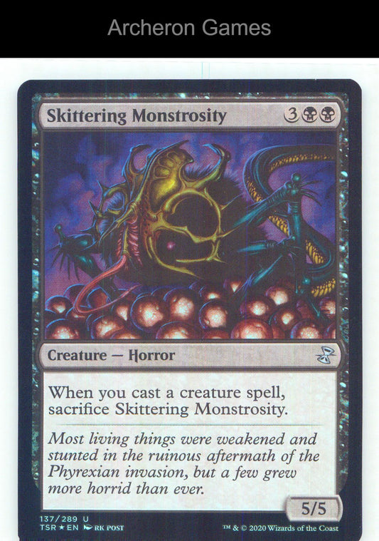 Skittering Monstrosity TSR 137 UC MTG Card NM/EX+ Foil
