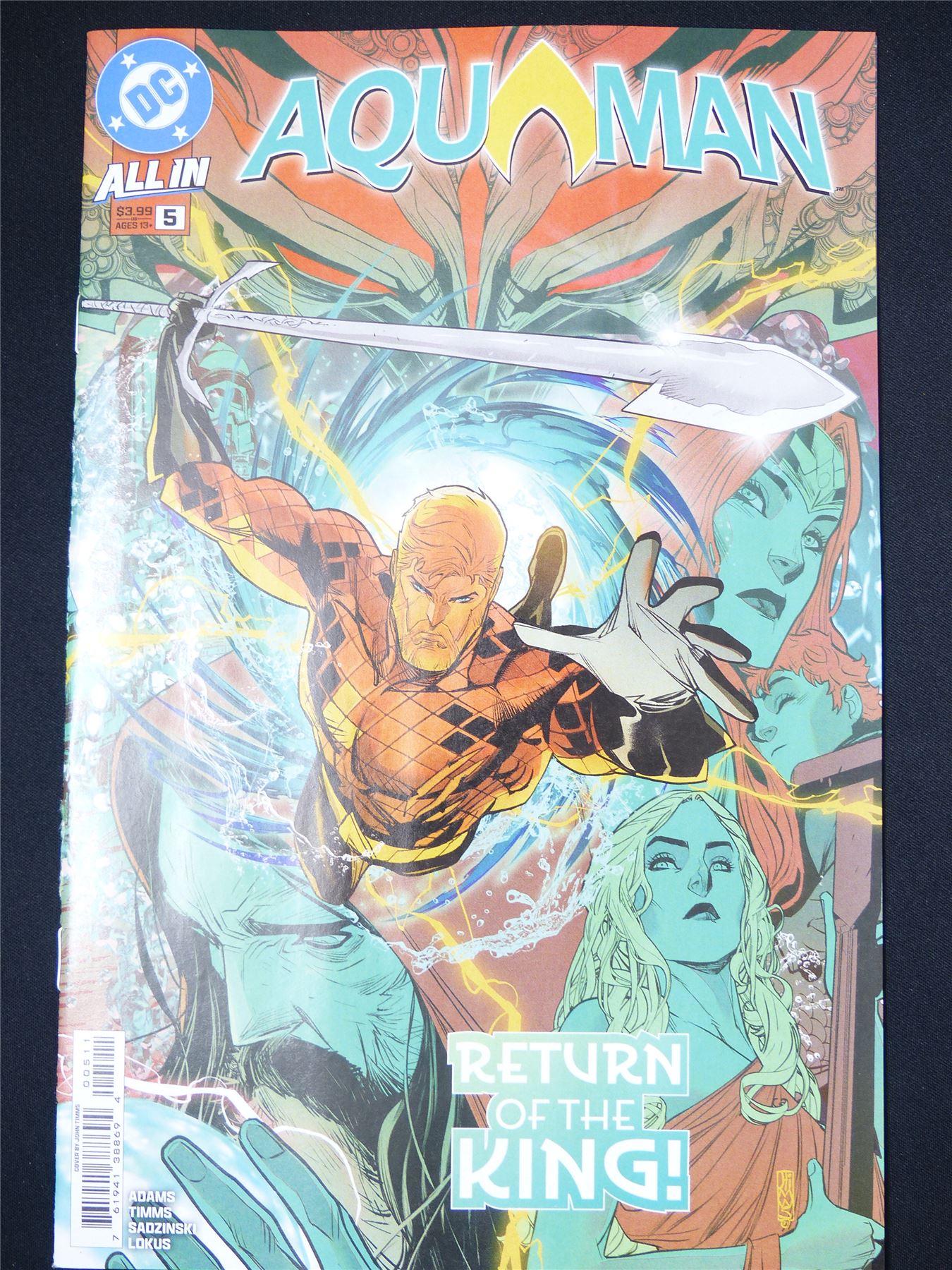 AQUAMAN #5 - Jul 2025 DC Comic #F1