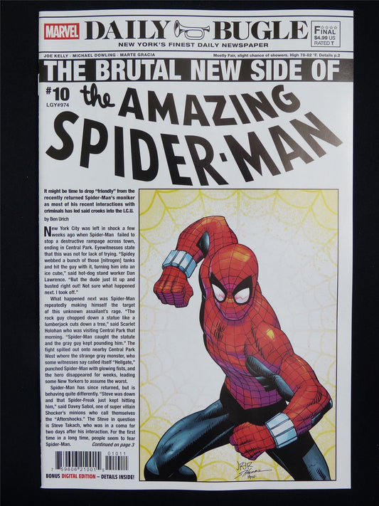 The Amazing SPIDER-MAN #10 - Oct 2025 Marvel Comic #398