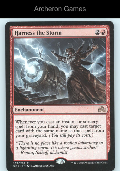 Harness the Storm 163 R MTG Card Shadows over Innistrad