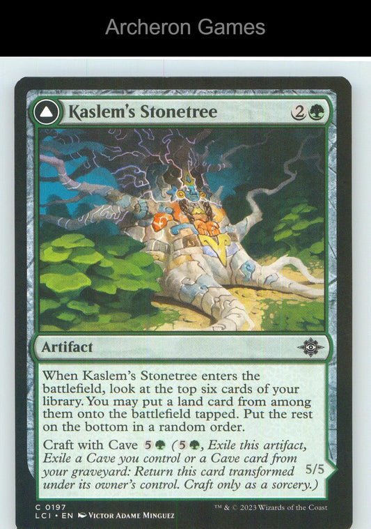 Kaslem's Stonetree LCI 197 C MTG Card NM/EX+