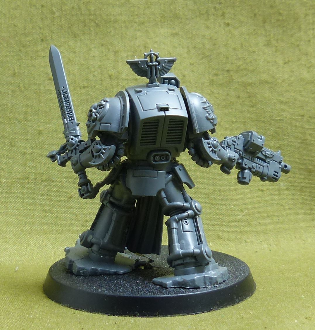 Captain in Terminator Armour - Dark Angels - Warhammer 40K #17O