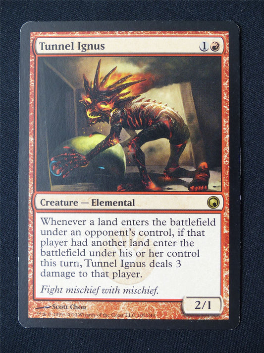 Tunnel Ignus - SOM - Mtg Card #940