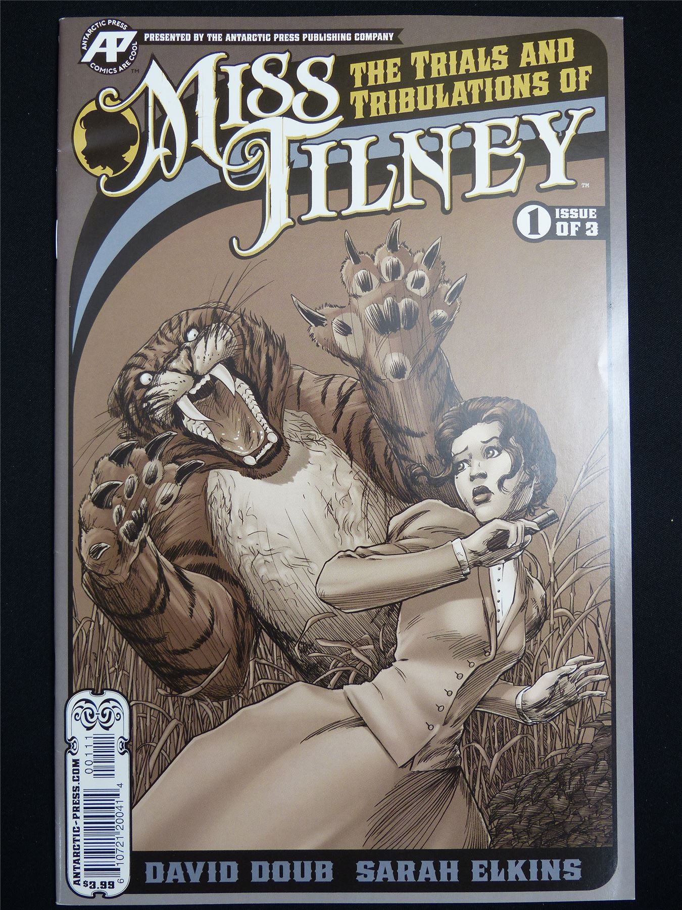 The TRIALS and Tribulations of Miss Tilney #1 Cvr A - Antarctic Press Comic #3UR