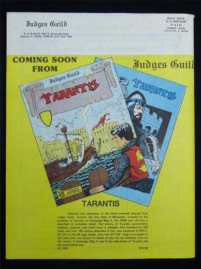 Pegasus: Murder at the Ruptured Troll -  Judges Guild Publications Booklet #2SU