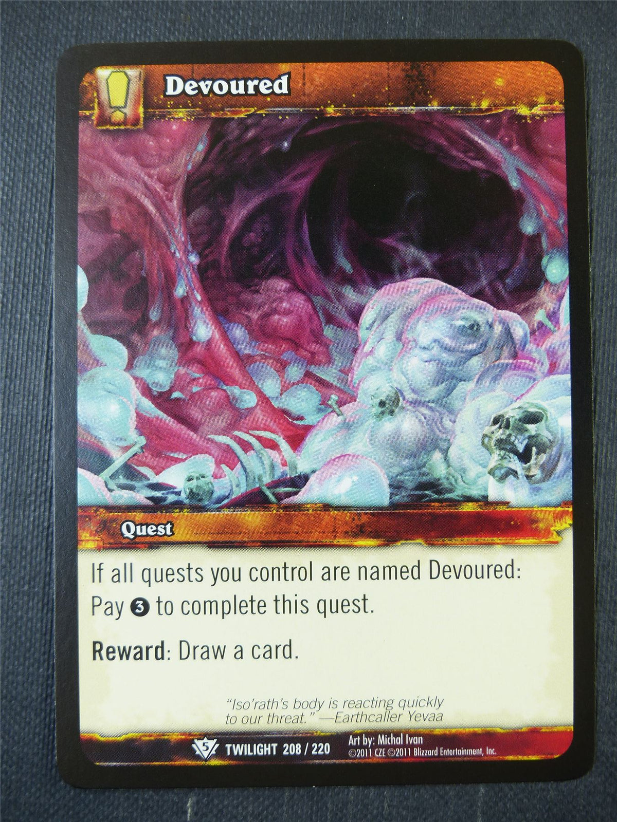 Devoured 208/220 - WoW Card #17X