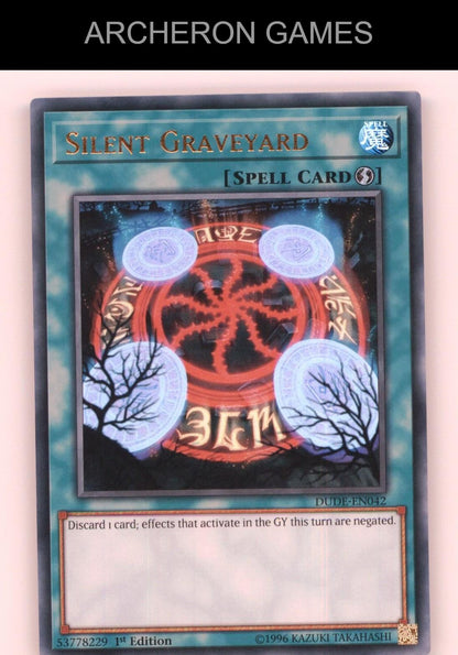 Silent Graveyard Ultra Rare YUGIOH Card