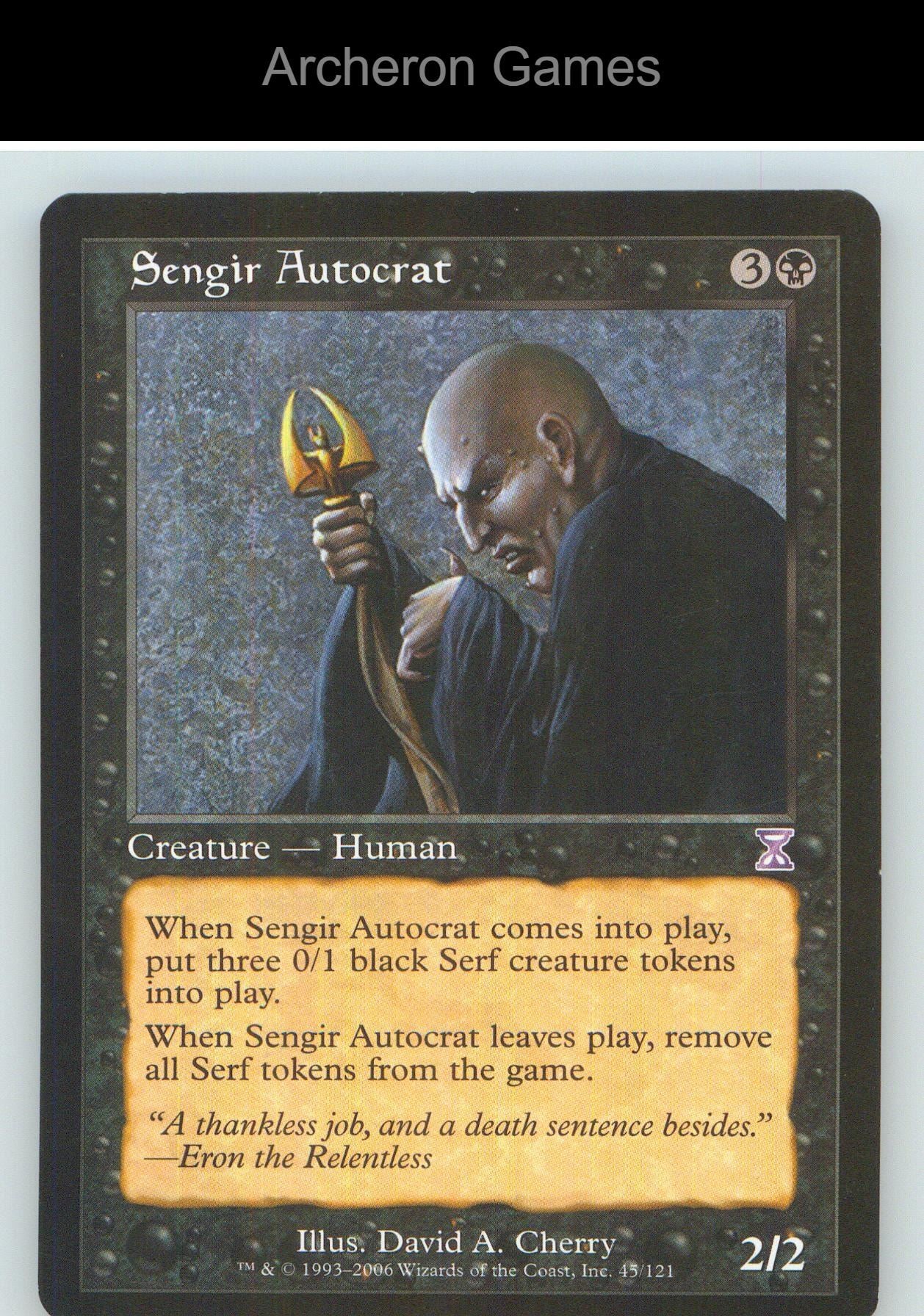 Sengir Autocrat TSB 45 Special MTG Card NM/EX+