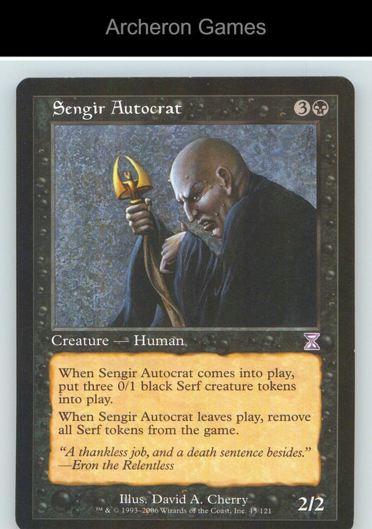 Sengir Autocrat TSB 45 Special MTG Card NM/EX+