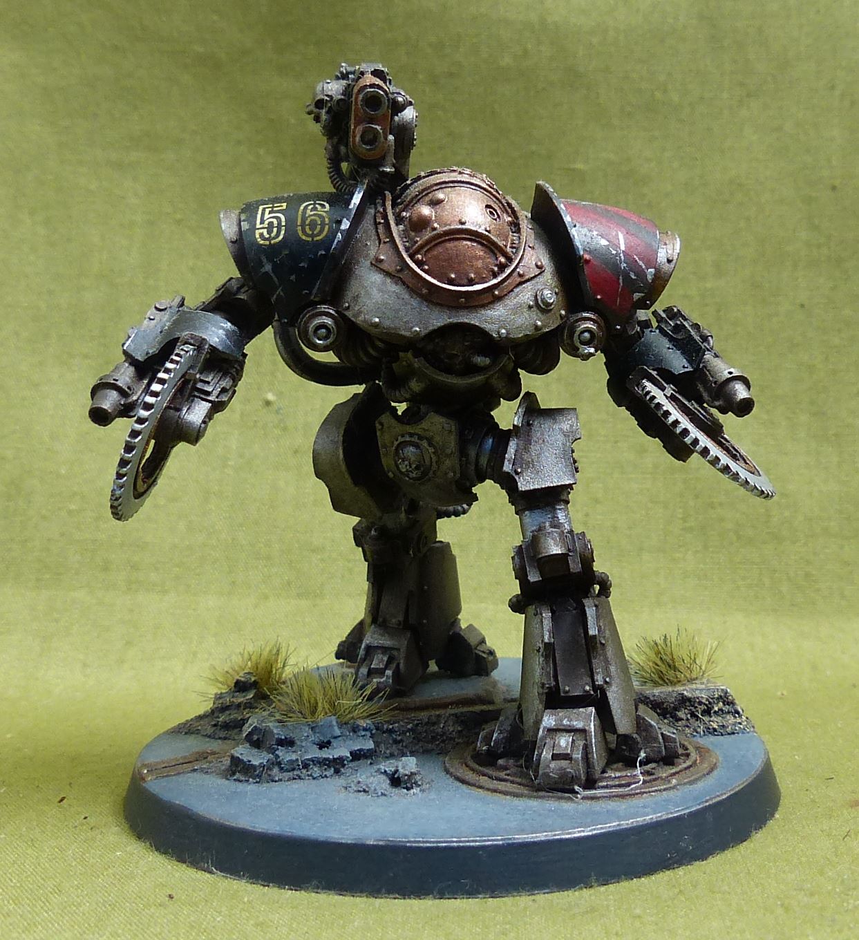 Castellax Battle-automata Maniple set of 1 painted - mechanicum - Warhammer Horus Heresy #2PA