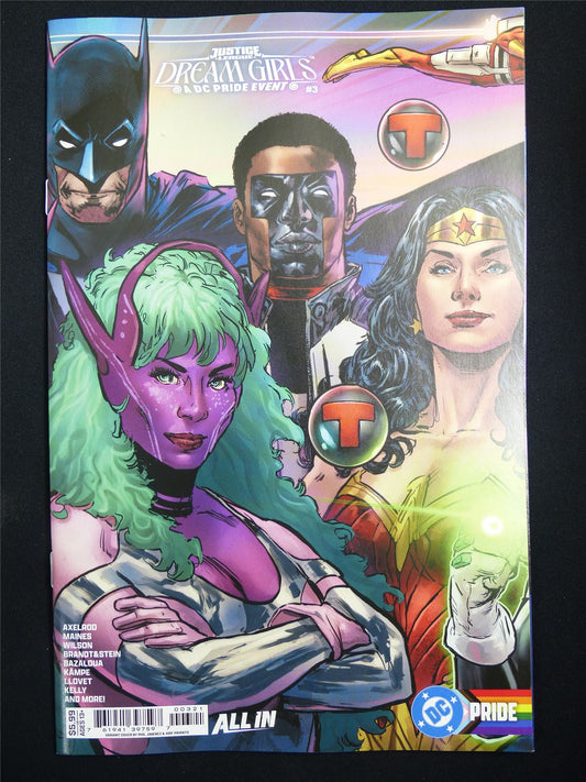 JUSTICE League: Dream Girls A DC Pride Event #3 Cvr B - Aug 2026 DC Comic #1DZ
