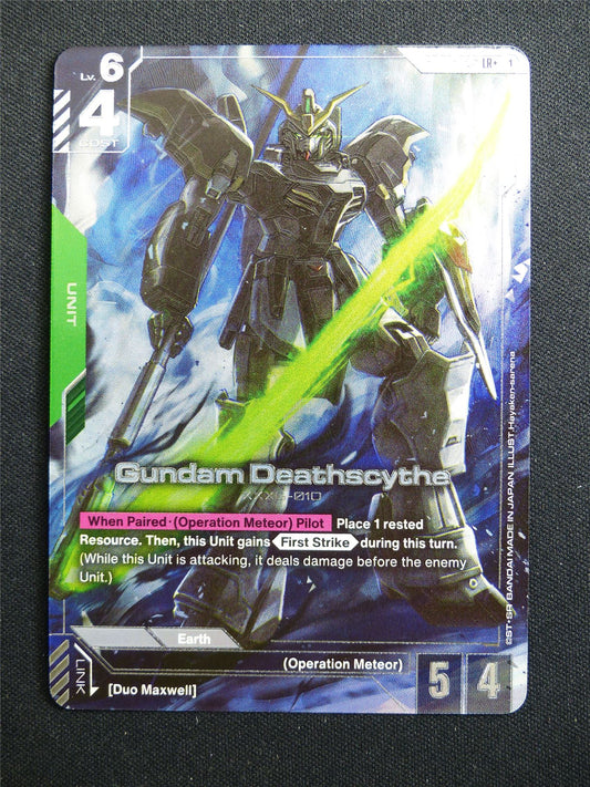 Gundam Deathscythe GD01-025 LR+ alt art Foil - Gundam Card #4L2