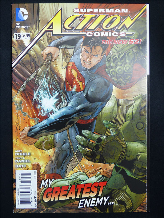 SUPERMAN: Action Comics #19 new 52! - DC Comic #3BB