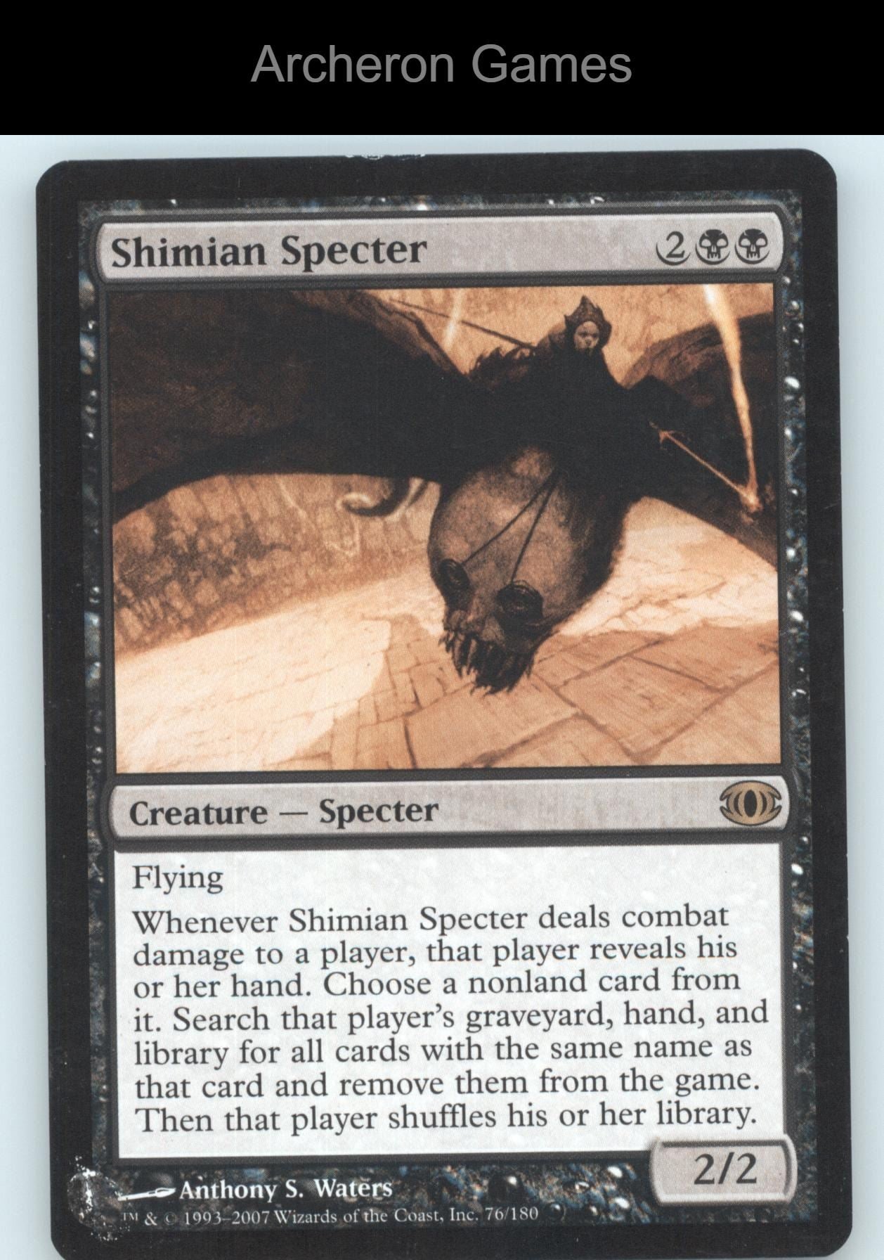 Shimian Specter 76 R MTG Card Future Sight