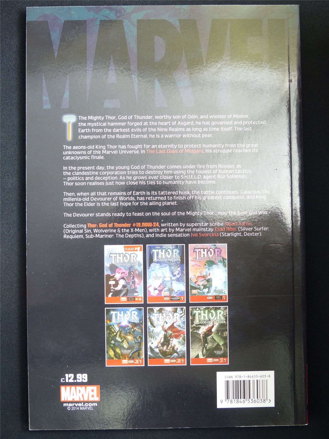 Thor God of Thunder: The Last Days of Midgard - Marvel Graphic Softback #284