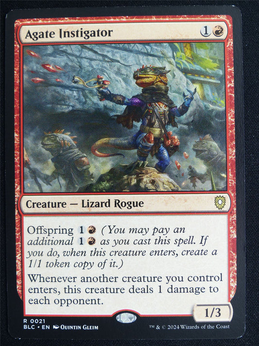 Agate Instigator - BLC - Mtg Card #4LE