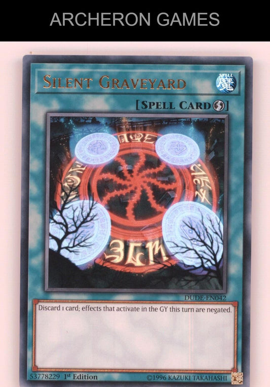 Silent Graveyard Ultra Rare YUGIOH Card