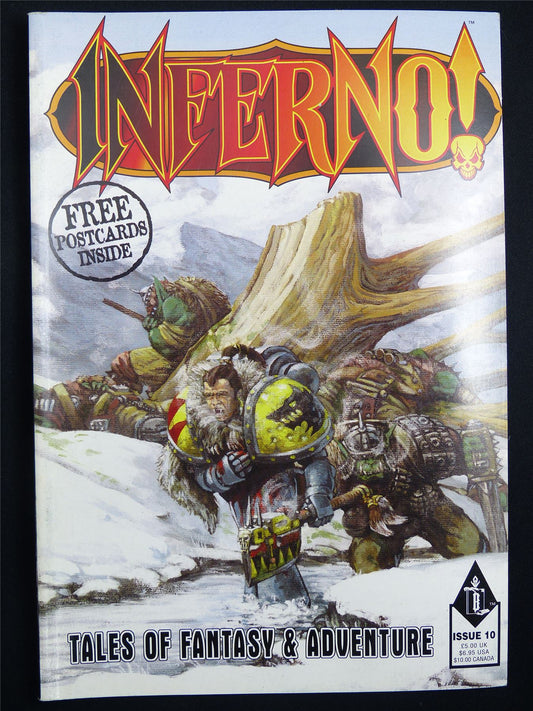 Inferno! Tales of Fantasy and Adventure #10 - Vintage Games Workshop Black Library Publications