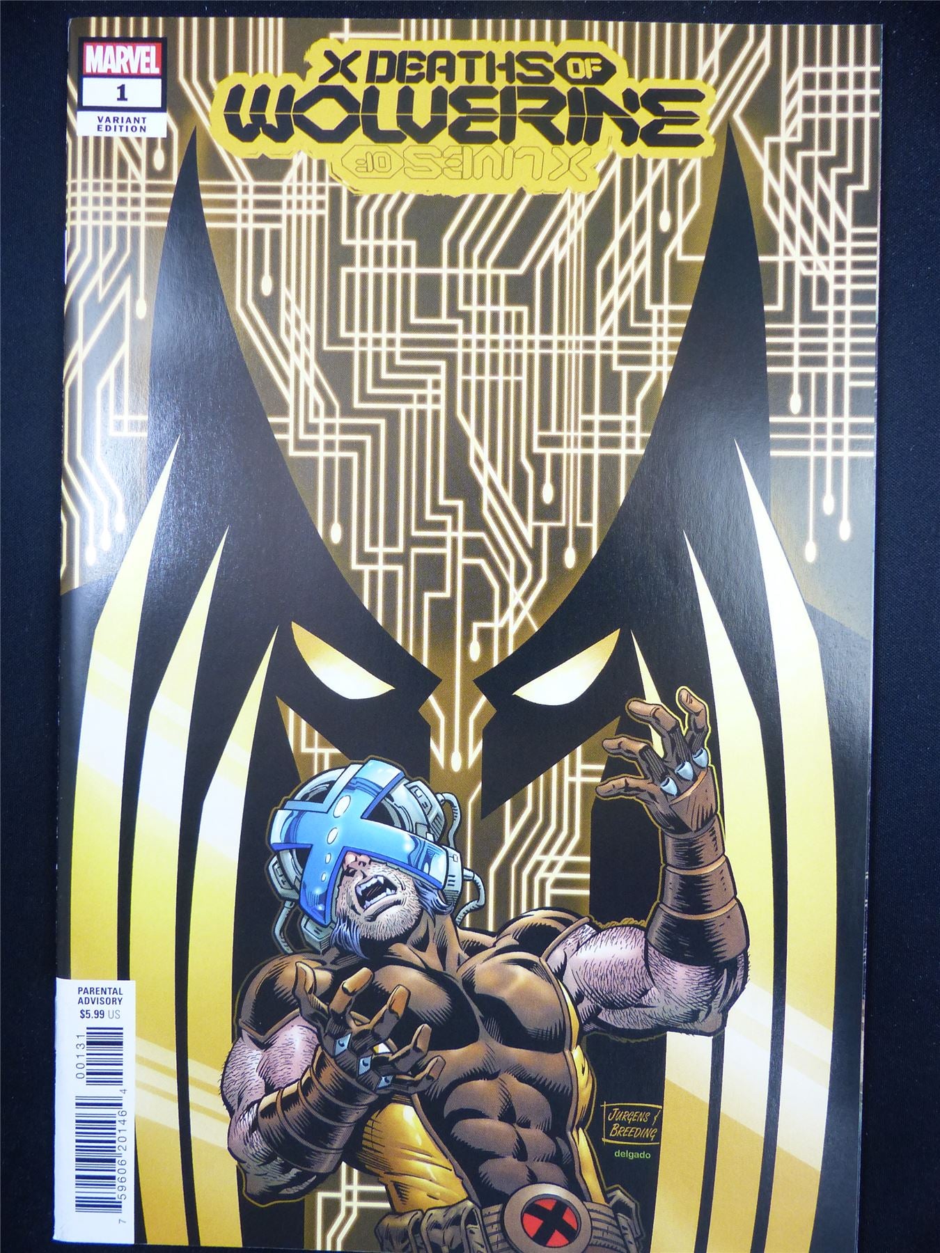 X Deaths of WOLVERINE #1 Variant - Marvel Comic #490