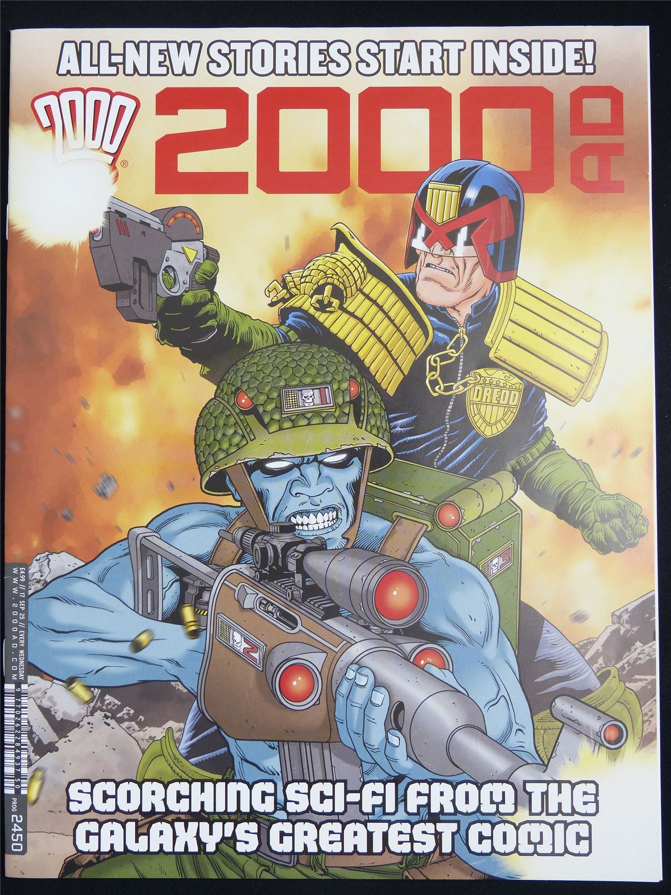 2000AD Prog 2450 - 2000AD Comic Magazine #5LL