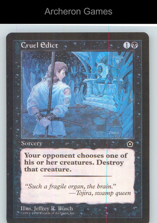 Cruel Edict P02 C MTG Card NM/EX+