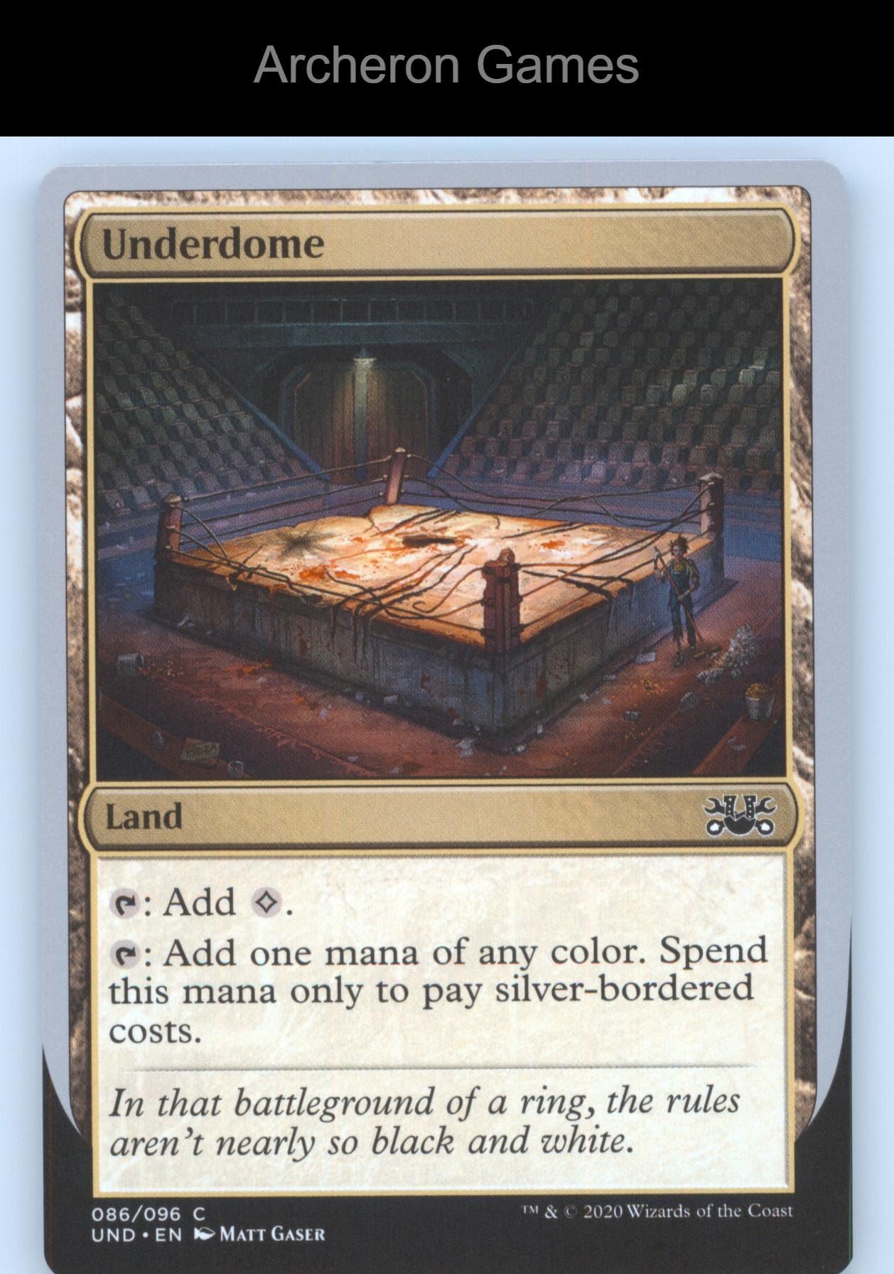 Underdome 86 C MTG Card Unsanctioned