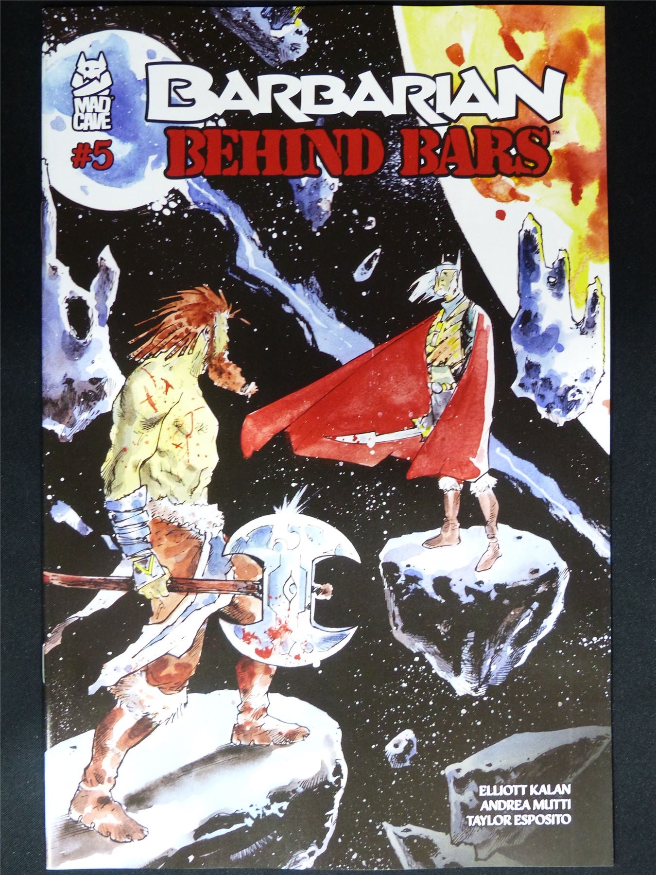 BARBARIAN Behind Bars #5 Cvr A - Jun 2026 mad Cave Comic #1MK