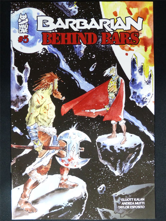 BARBARIAN Behind Bars #5 Cvr A - Jun 2026 mad Cave Comic #1MK