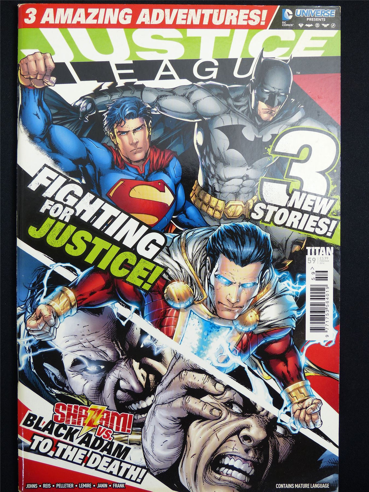 JUSTICE League #59 Cvr A Titan - DC Comic #4H5
