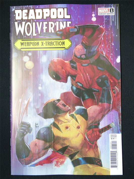 DEADPOOL Wolverine: Weapon X-Traction #1 Variant - Feb 2025 Marvel Comic #4X8