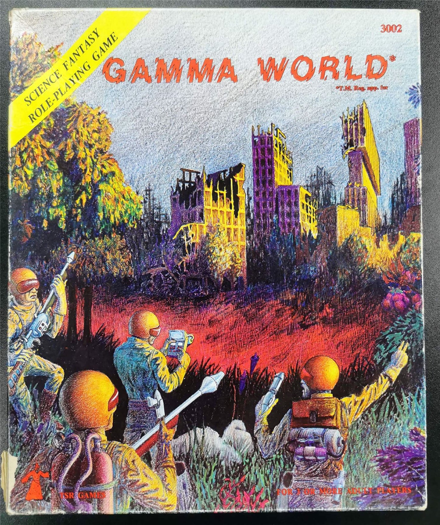 TSR Gamma World 1st Edition - Science Fantasy Game #5Y