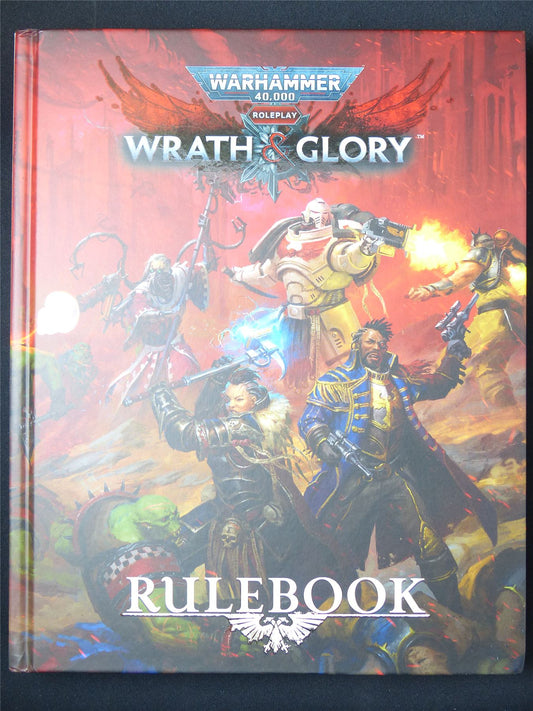 Warhammer 40K: Wrath & Glory Rulebook  - Roleplay Book Hardback #17K