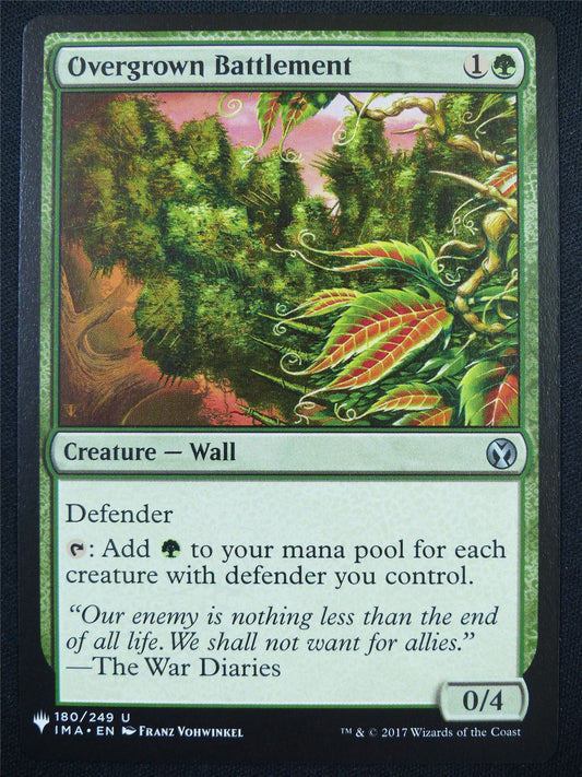 Overgrown Battlement - IMA - Mtg Card #5FK